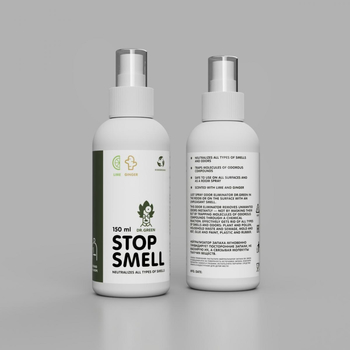 Нейтрализатор запаха Dr. Green Stop Smell ginger/lime спрей 150 - Премиум товары - Аксессуары - Магазин бонгов бонгшоп.рф